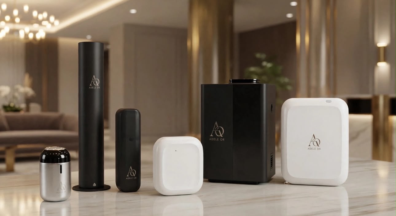 Adele Or scent diffuser devices — the full range