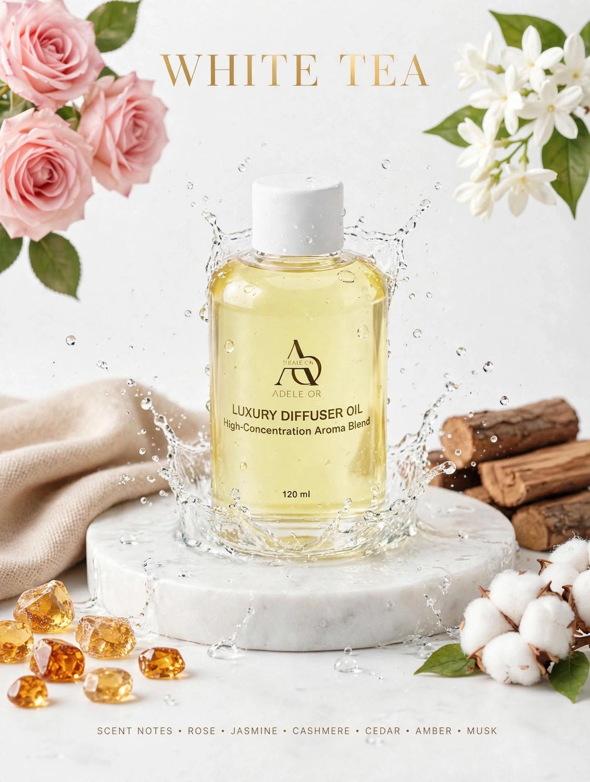 White Tea Diffuser Oil