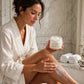 Adele Or Premium Body Butter — applying in a marble bathroom (250ML)