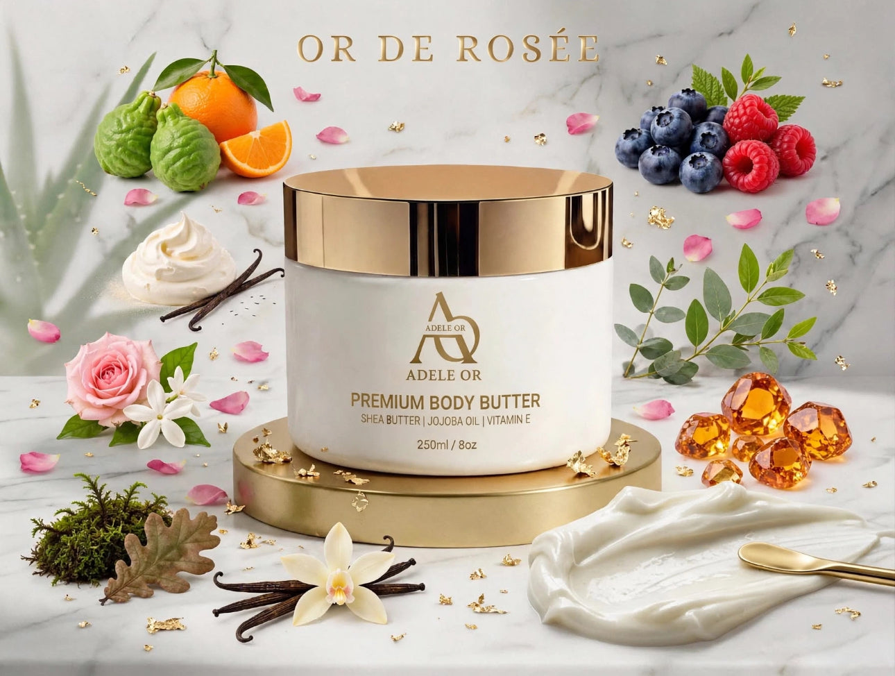 Or de Rosée Premium Body Butter (250ML)