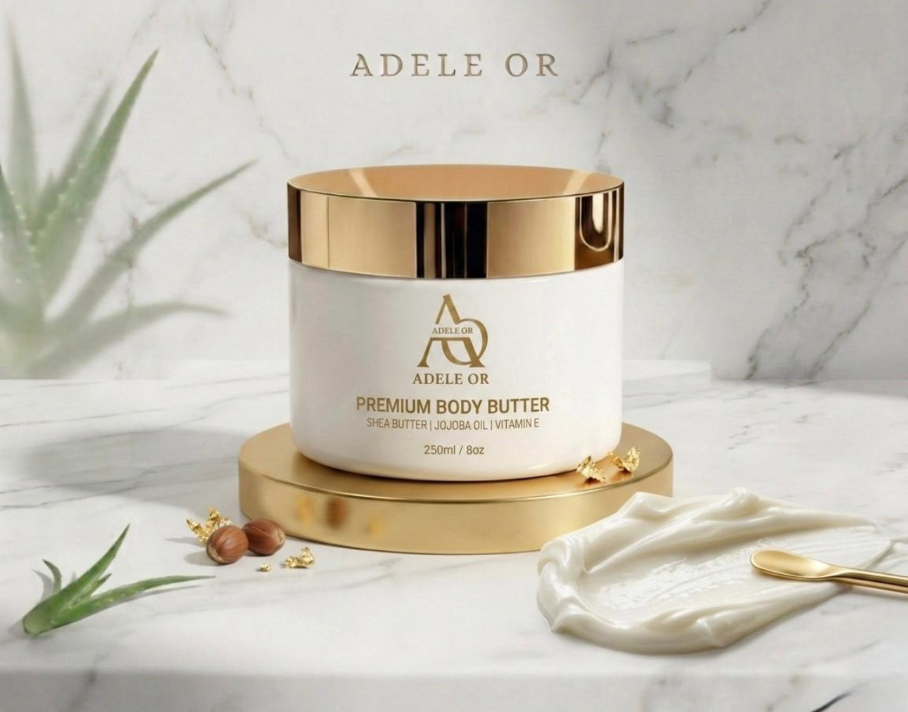 Adele Or Premium Body Butter jar