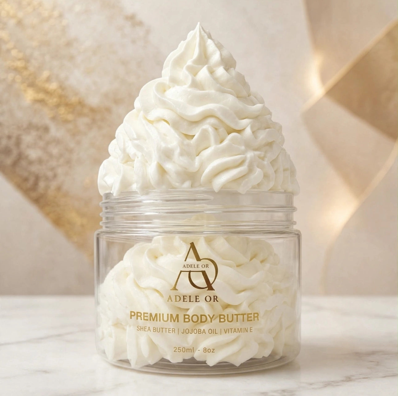 Adele Or Premium Body Butter — whipped texture (250ML)