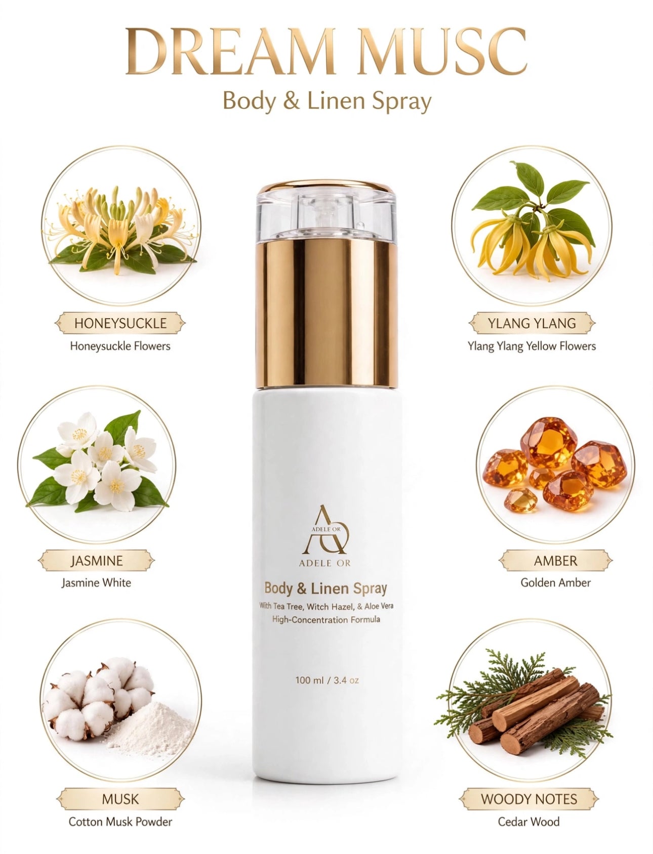 Dream Musc Body Spray