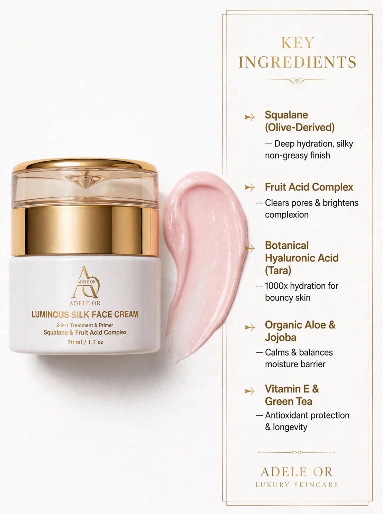 Luminous Silk Face Cream